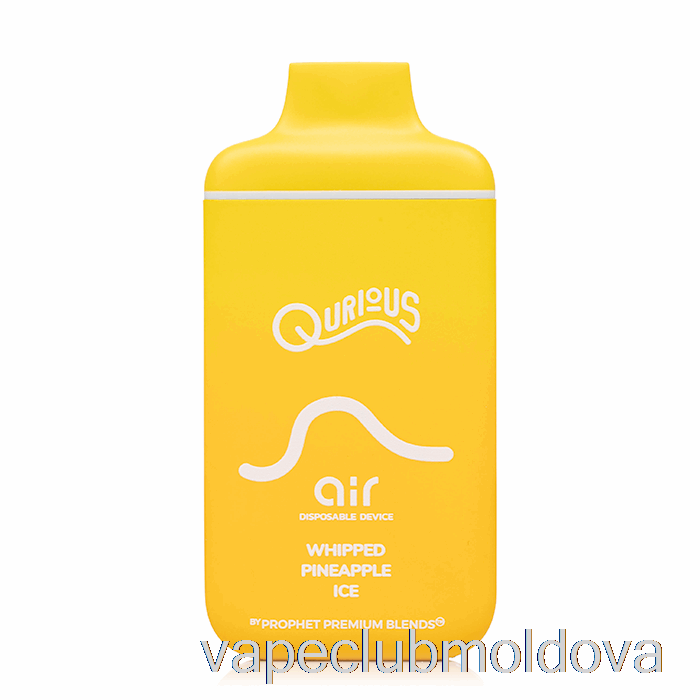 Vape Mod Qurious Air 6000 Gheață De Ananas De Unică Folosință